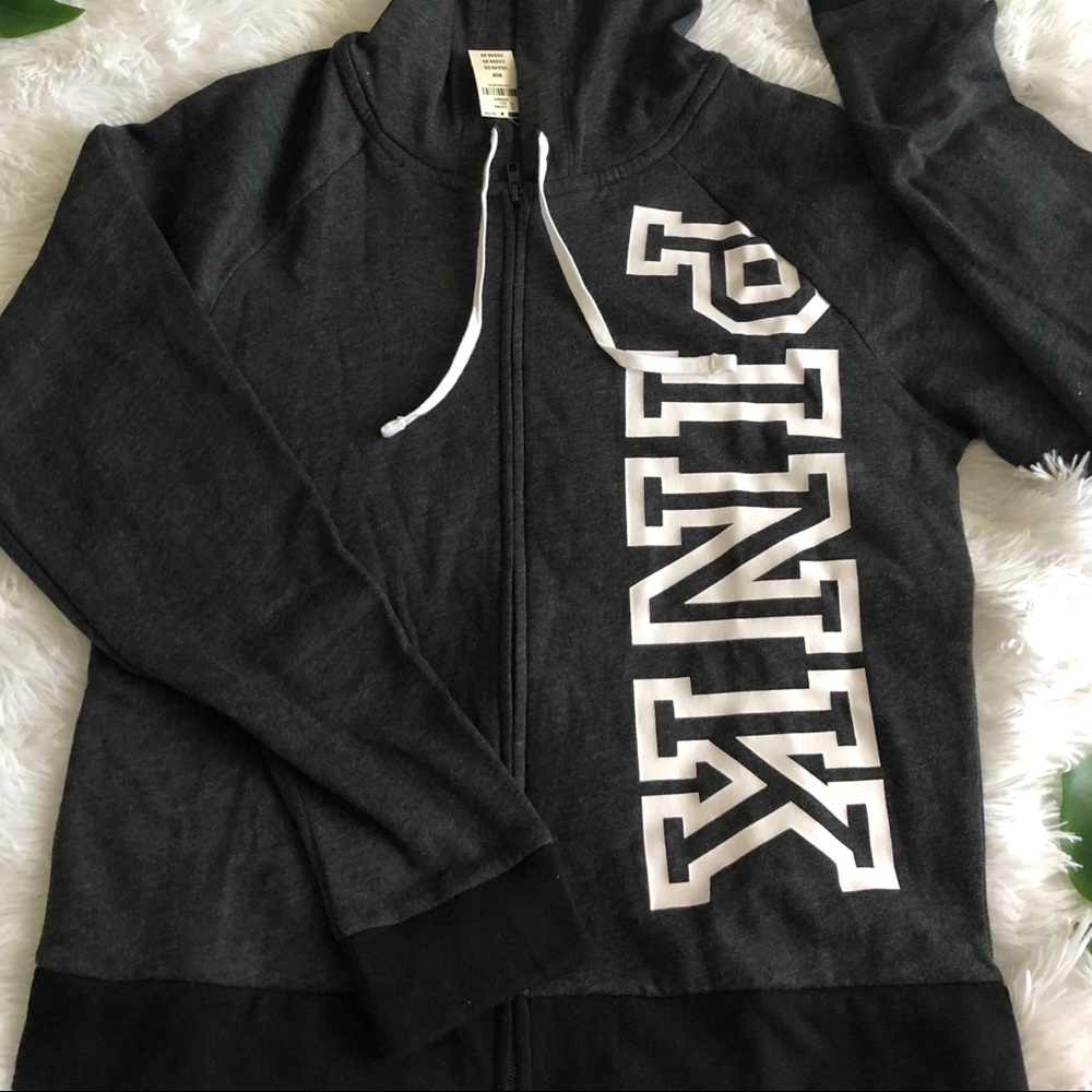 ❤️SOLD💔 VS PINK zip hoodie jacket